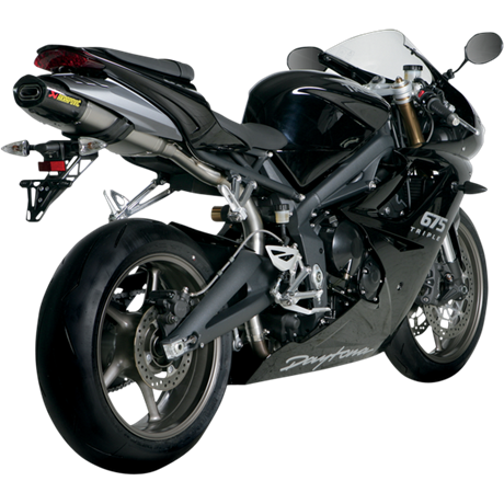 Akrapovic Slip-On Line Titanium/Carbon Triumph Daytona 675 2009 – 2012
