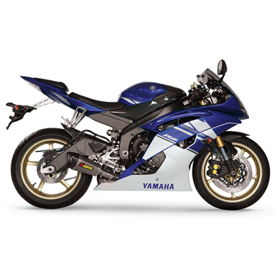 Akrapovic Slip-On Line Titanium/Carbon Yamaha YZF-R6 2010 – 2023