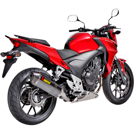 Akrapovic Straight Can Carbon fiber/Carbon Honda CB 500 X 2013 – 2016