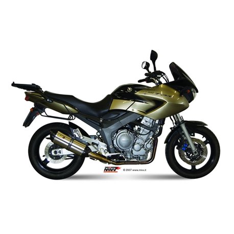 Moto exhaust MIVV YAMAHA TDM 900 2002 - 2014 SUONO INOX carbon cap