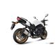 Moto exhaust MIVV YAMAHA FZ8 / FAZER 8 2010 - 2016 SUONO INOX carbon cap