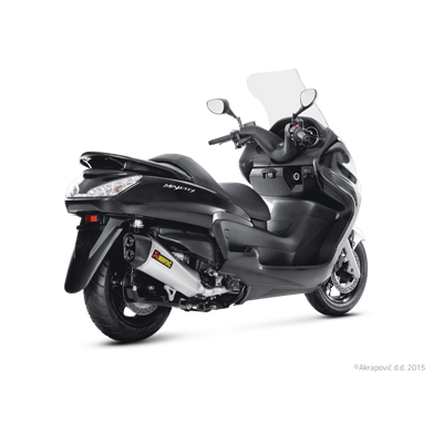 Akrapovic Slip-On Line Stainless Steel/Carbon Yamaha Majesty 400 2007 – 2015