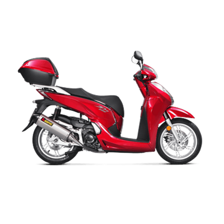 Akrapovic Slip-On Line Stainless Steel/Carbon Honda SH 300i 2016 – 2019