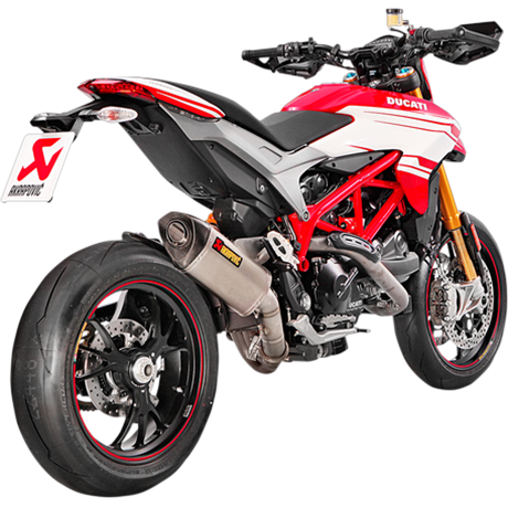 Akrapovic Slip-On Line Titanium/Carbon Ducati Hyperstrada 821 2016 – 2018