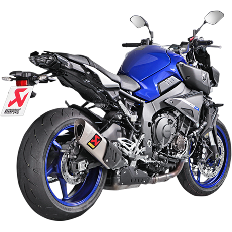Akrapovic Slip-On Line Titanium/Titanium Yamaha MT-10 2016 – 2020