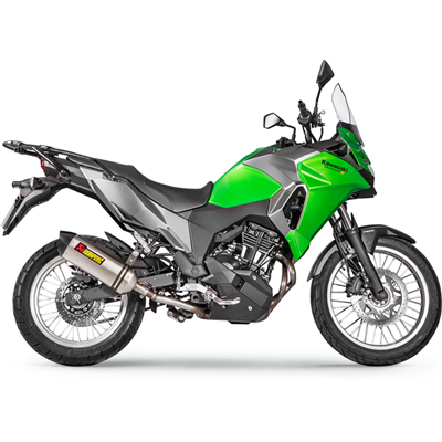 Akrapovic Slip-On Line Titanium/Carbon Kawasaki Versys X-250 2017 – 2020
