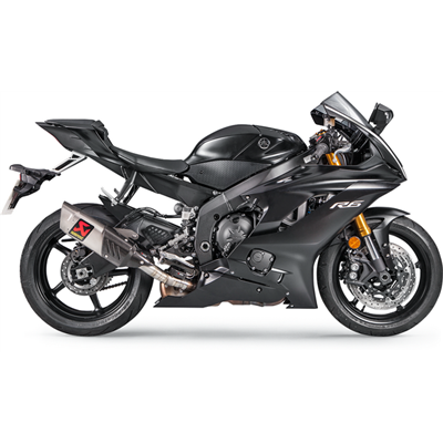 Akrapovic Slip-On Line Titanium/Titanium Yamaha YZF-R6 2017 – 2023
