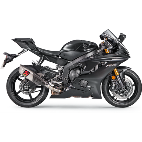 Akrapovic Slip-On Line Titanium/Titanium Yamaha YZF-R6 2017 – 2023