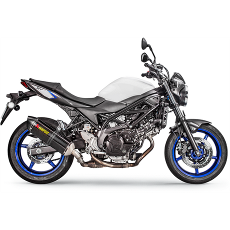 Akrapovic Slip-On Line Carbon fiber/Carbon Suzuki SV 650 2016 – 2023