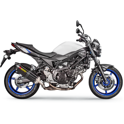 Akrapovic Slip-On Line Carbon fiber/Carbon Suzuki SV 650 X 2018 – 2023