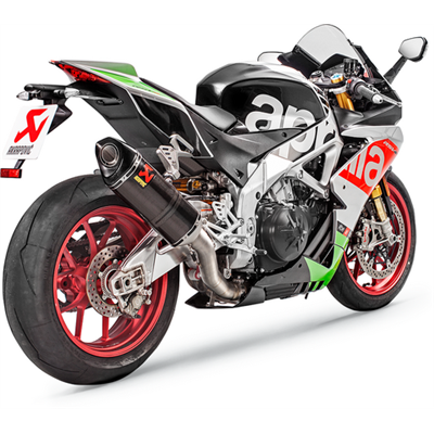 Akrapovic Slip-On Line Carbon fiber/Carbon Aprilia TUONO V4 1100 2017 – 2020