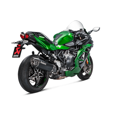 Akrapovic Slip-On Line Titanium/Carbon Kawasaki Ninja H2 SX 2018 – 2020