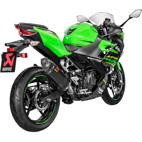 Akrapovic Slip-On Line Carbon fiber/Carbon Kawasaki Ninja 250 2018 – 2020