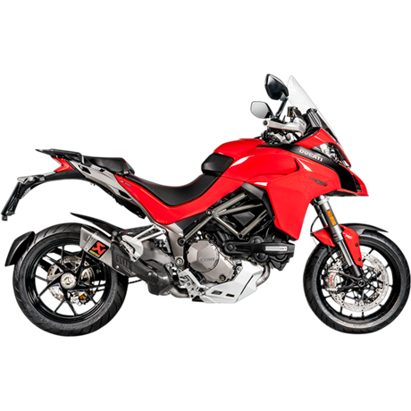 Akrapovic Slip-On Line Titanium/Titanium Ducati Multistrada V2 1200 2015 – 2017