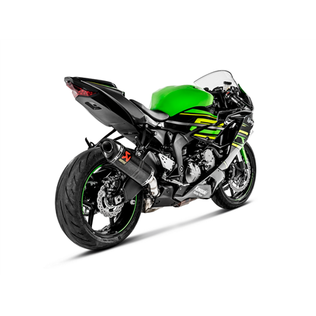 Akrapovic Slip-On Line Carbon fiber/Carbon Kawasaki Ninja ZX-6R 636 2013 – 2020