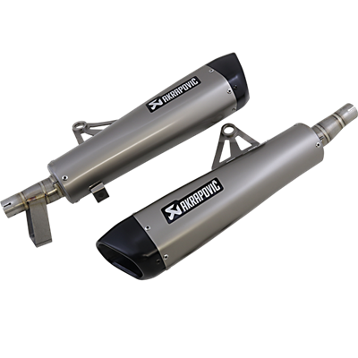 Akrapovic Slip-On Line Titanium/- Triumph Bonneville T100 2017 – 2020
