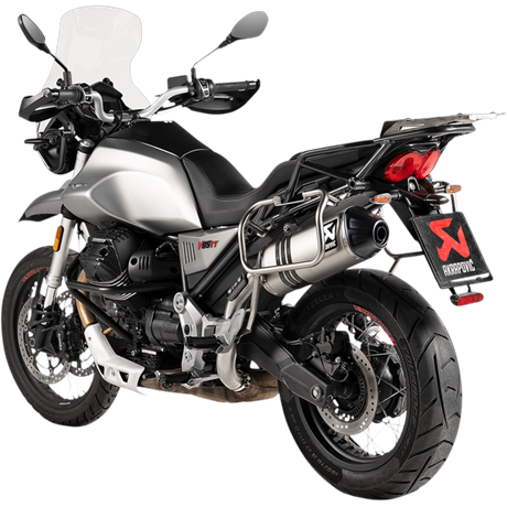 Akrapovic Slip-On Line Titanium/Titanium Moto Guzzi V 85 TT 2021 – 2022