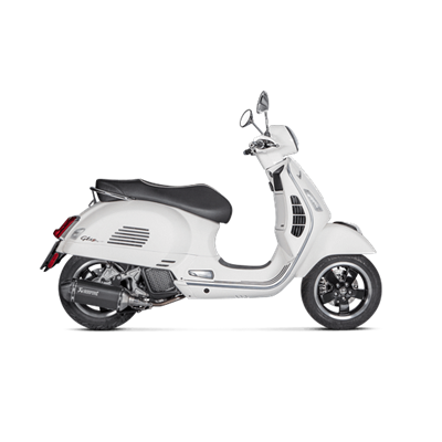 Akrapovic Slip-On Line Stainless Steel/Carbon Vespa GTS Super 125/Sport/Tech 2021 – 2023