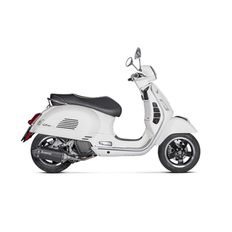 Akrapovic Slip-On Line Stainless Steel/Carbon Vespa GTS Super 125/Sport/Tech 2021 – 2023