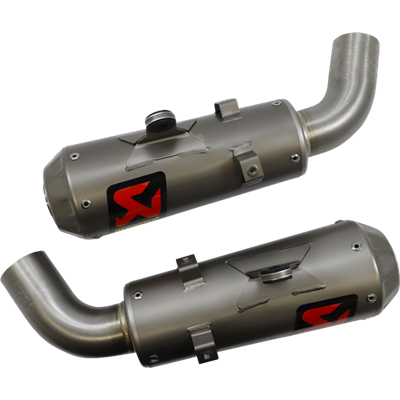 Akrapovic Slip-On Line Titanium/Titanium Ducati Hypermotard 950 / 950 SP 2019 – 2023