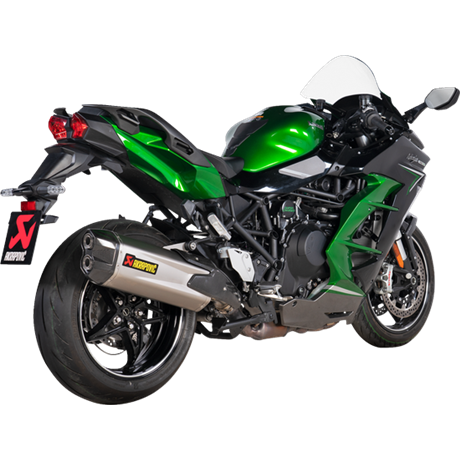 Akrapovic Slip-On Line Titanium/Carbon Kawasaki Ninja 1000 H2 SX 2021 – 2023