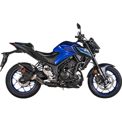 Akrapovic Slip-On Line Carbon fiber/Carbon Yamaha YZF-R3 2022 – 2023