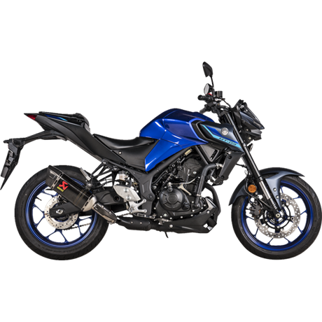 Akrapovic Slip-On Line Carbon fiber/Carbon Yamaha YZF-R3 2022 – 2023