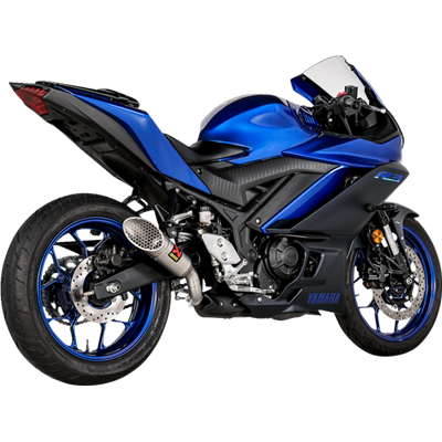 Akrapovic Slip-On Line Titanium/ Yamaha MT-03 2022 – 2023