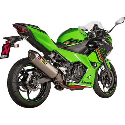 Akrapovic Slip-On Line Titanium/Carbon Kawasaki Ninja 400 2018 – 2023
