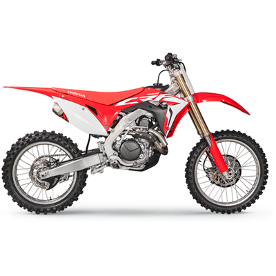 Akrapovic Racing Line Stainless/titanium (dual mufflers)/ Honda CRF 450 R 2017 – 2020