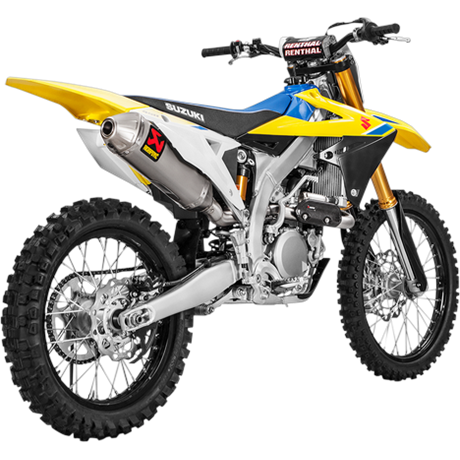 Akrapovic Evolution Line Titanium/titanium/ Suzuki RM-Z 450 2018 – 2024