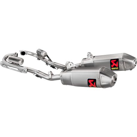 Akrapovic Evolution Line Titanium/titanium (dual mufflers)/ Honda CRF 250 R 2018 – 2021