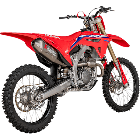 Akrapovic Evolution Line Titanium/titanium/ Honda CRF 250 R 2022 – 2024