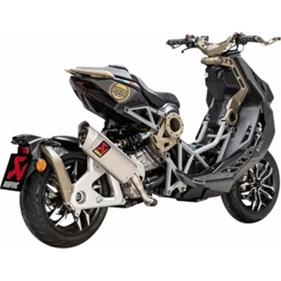 Akrapovic Slip On Line Scooter Italjet Dragster 200 2020 - 2024