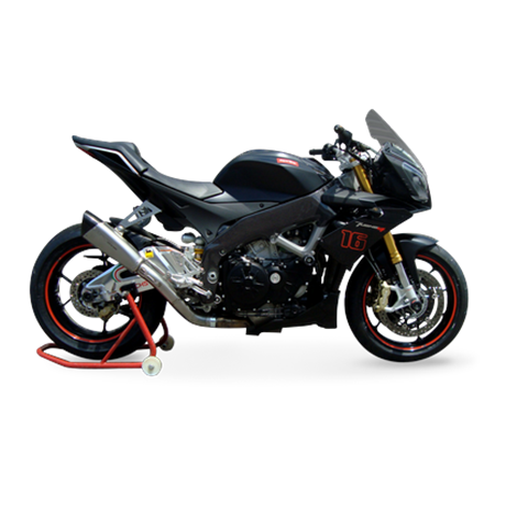 Moto exhaust HP Corse EVOXTREME 310mm SATIN Aprilia TUONO 1000 V4R 2011 - 2015