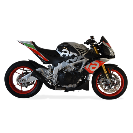 Moto výfuk HP Corse HYDROFORM-CORSA SHORT BLACK Aprilia RSV4 1100 TUONO V4 2017 - 2018