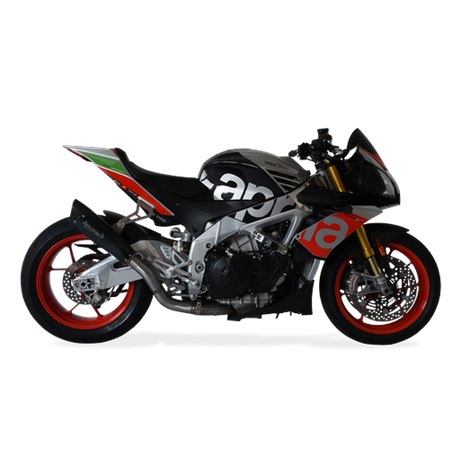 Moto Auspuff HP Corse EVOXTREME 310mm BLACK Aprilia RSV4 1100 TUONO V4 2017 - 2018
