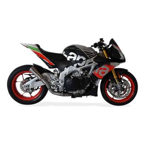 Moto výfuk HP Corse GP07 SATIN Aprilia RSV4 1100 TUONO V4 2017 - 2018