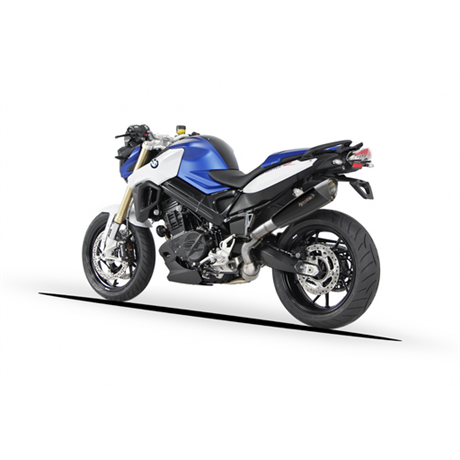 Moto exhaust HP Corse EVOXTREME 310mm BLACK BMW F 800 R/GT 2009 - 2016