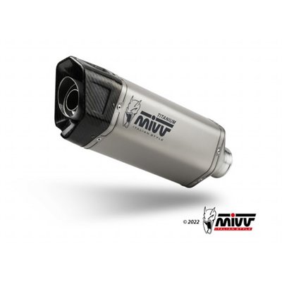 Moto exhaust MIVV SR-1 TITANIUM APRILIA RSV4 1100 2021  -  2023