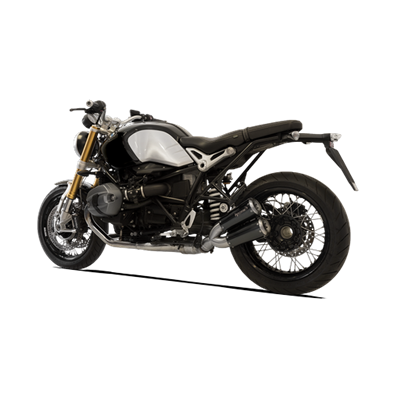 Moto exhaust HP Corse GP07 BLACK BMW R 1200 NINE T 2014 - 2016