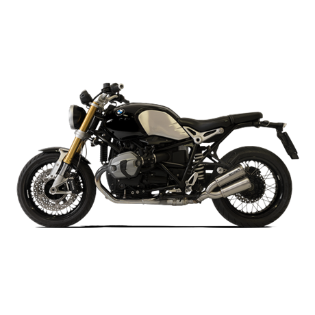 Moto Auspuff HP Corse GP07 SATIN BMW R 1200 NINE T 2014 - 2016