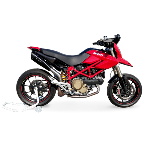 Moto Auspuff HP Corse EVOXTREME 310mm BLACK Ducati HYPERMOTARD 1100 2007 - 2012