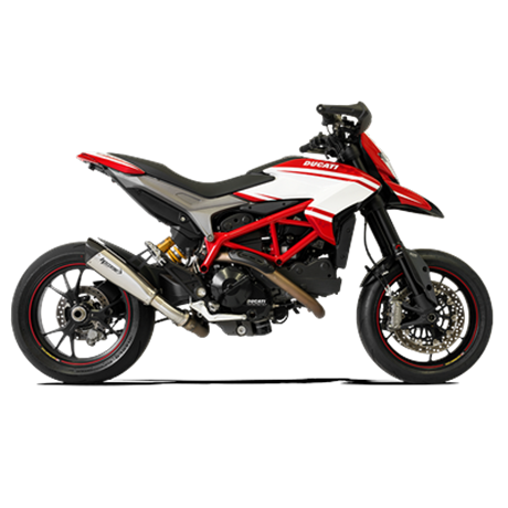 Moto exhaust HP Corse EVOXTREME 310mm TITANIUM Ducati HYPERMOTARD 939 