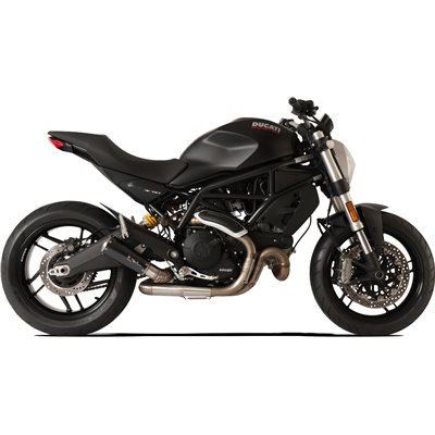 Moto exhaust HP Corse GP07 BLACK Ducati MONSTER 797 2017 - 2020