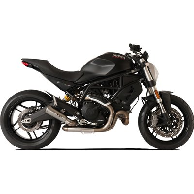 Moto exhaust HP Corse GP07 SATIN Ducati MONSTER 797 2017 - 2020