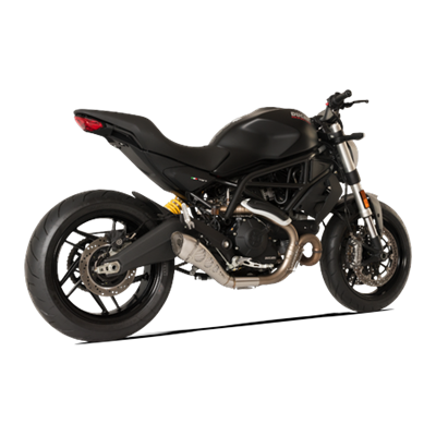 Moto výfuk HP Corse HYDROFORM CLASSIC SATIN Ducati MONSTER 797 2017 - 2020
