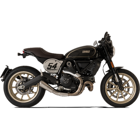 Moto exhaust HP Corse GP07 SATIN Ducati SCRAMBLER 803 2015 - 2020