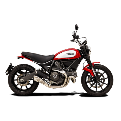 Moto výfuk HP Corse HYDRO-CLASSIC SATIN Ducati SCRAMBLER 803 2015 - 2020