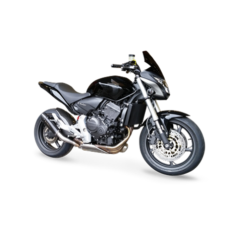 Moto Auspuff HP Corse EVOXTREME 260mm BLACK Honda HORNET 600 2007 - 2013